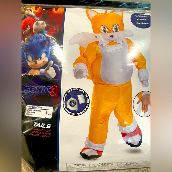 Costumes | Tails Costume From Sonic The Hedgehog | Poshmark